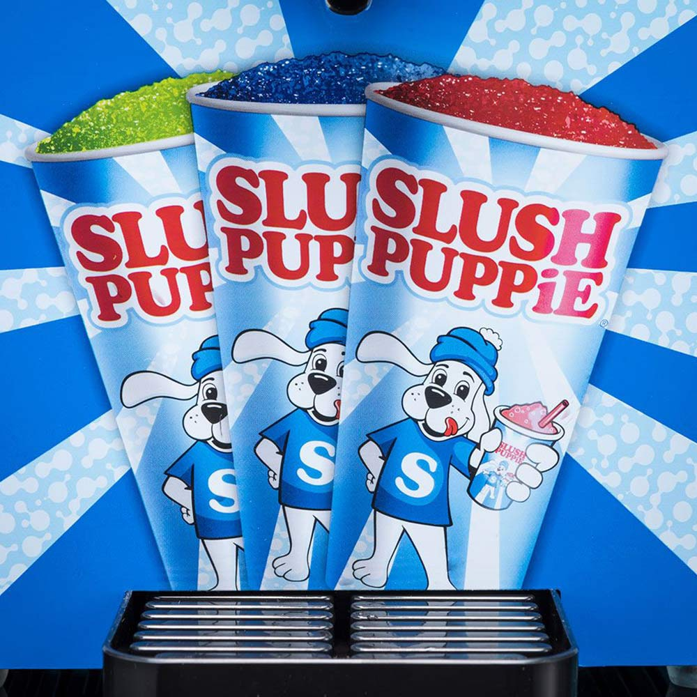 Slush Puppy machine blauw