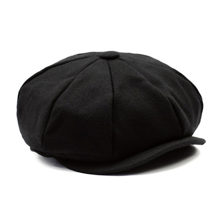Newsboy Cap One-Size zwart