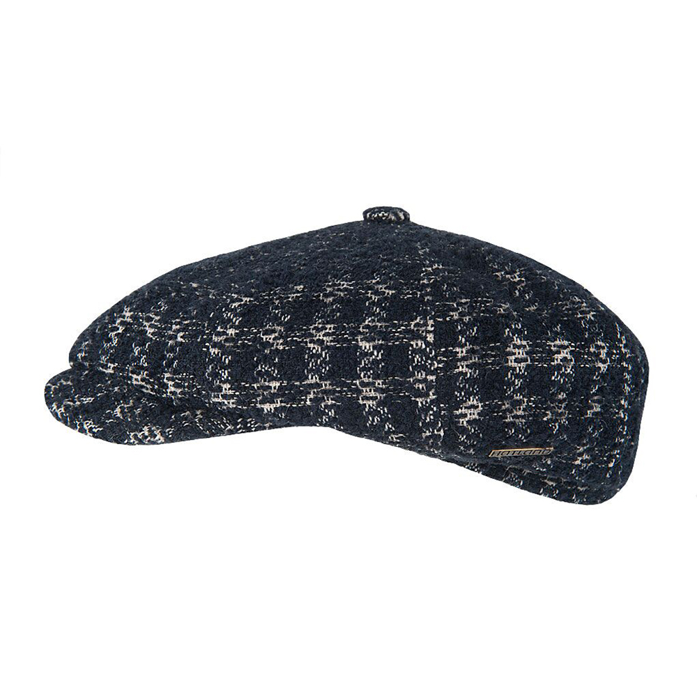 Hatland Vablo Newsboy Cap Navy