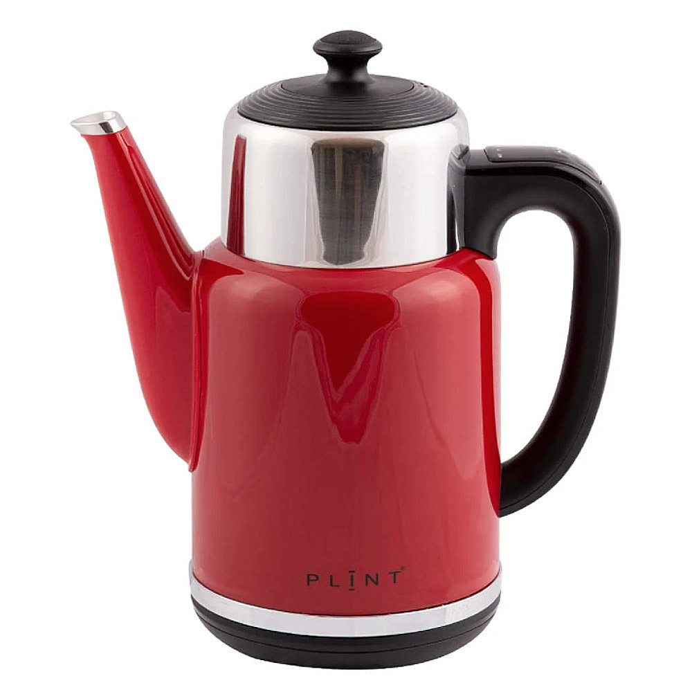Retro waterkoker 1.7 liter rood