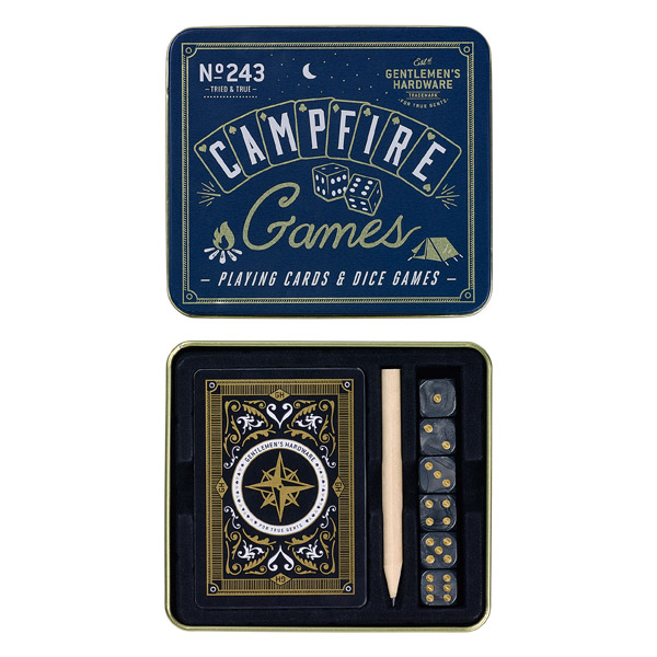 Retro kampvuur games dobbel & kaartspel