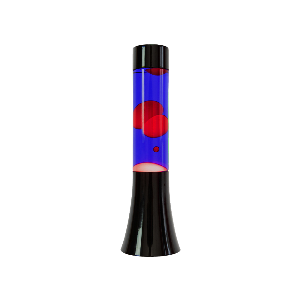 Mini lavalamp red blue