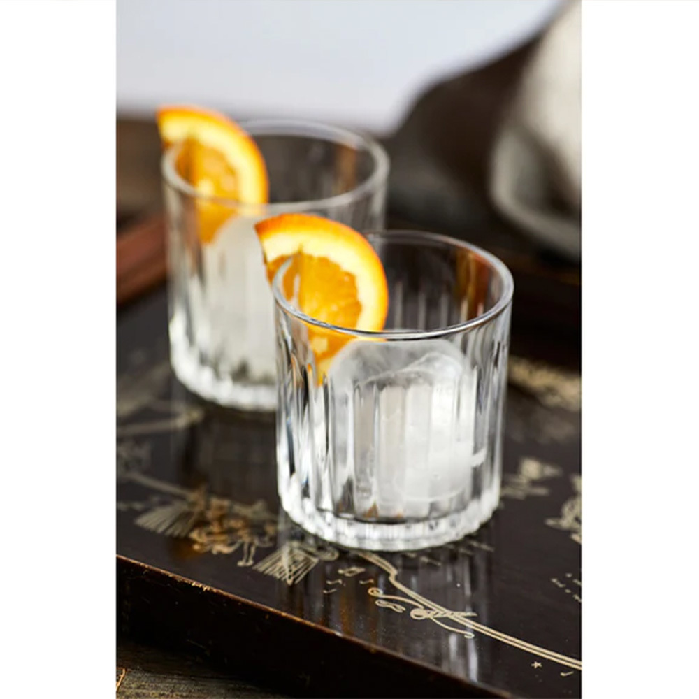 Gentlemens Hardware The Whisky Lover's Kit - Set van 2 luxe whiskyglazen en 2 granieten whisky stenen
