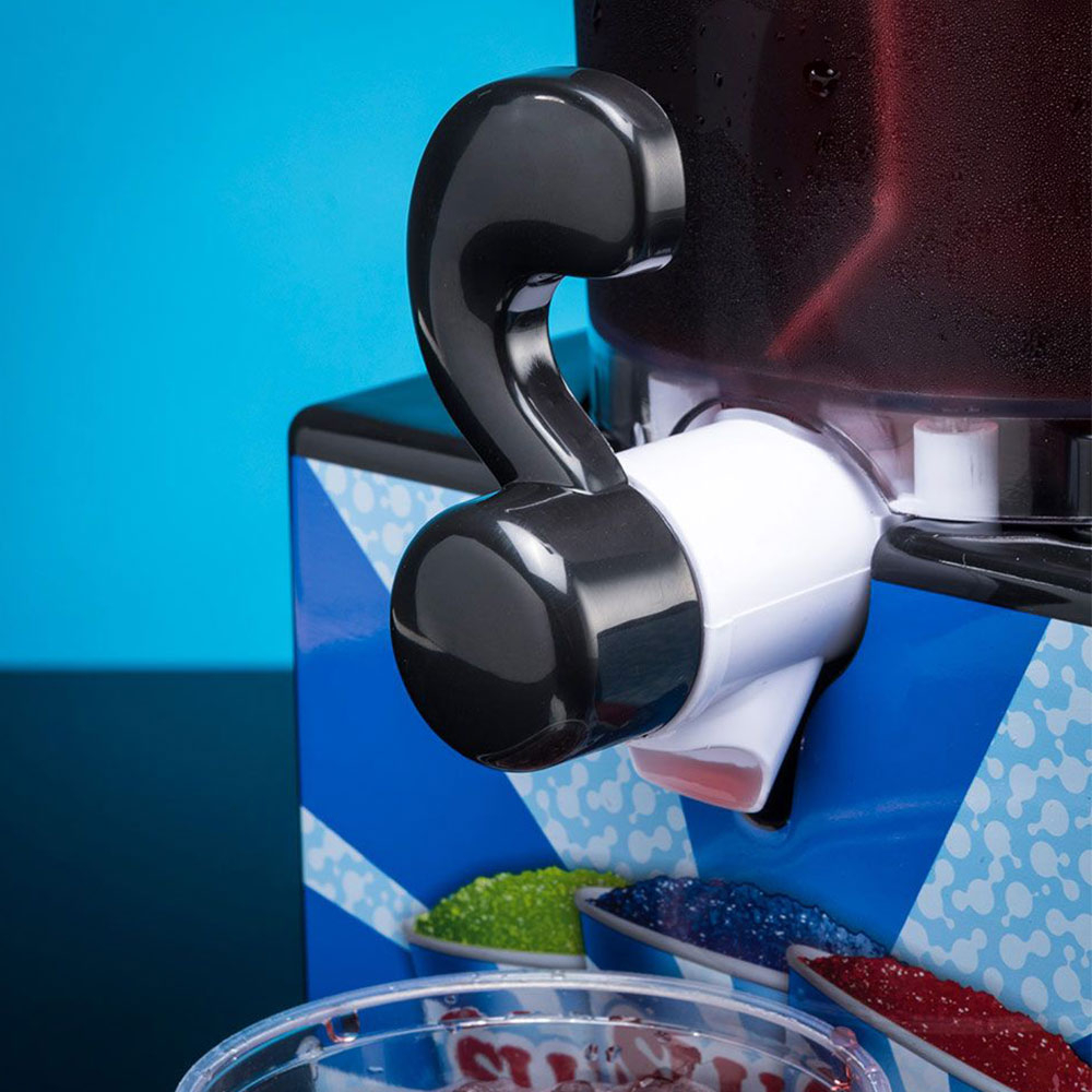 terras Blauw klok Slush Puppie machine kopen voor thuis?