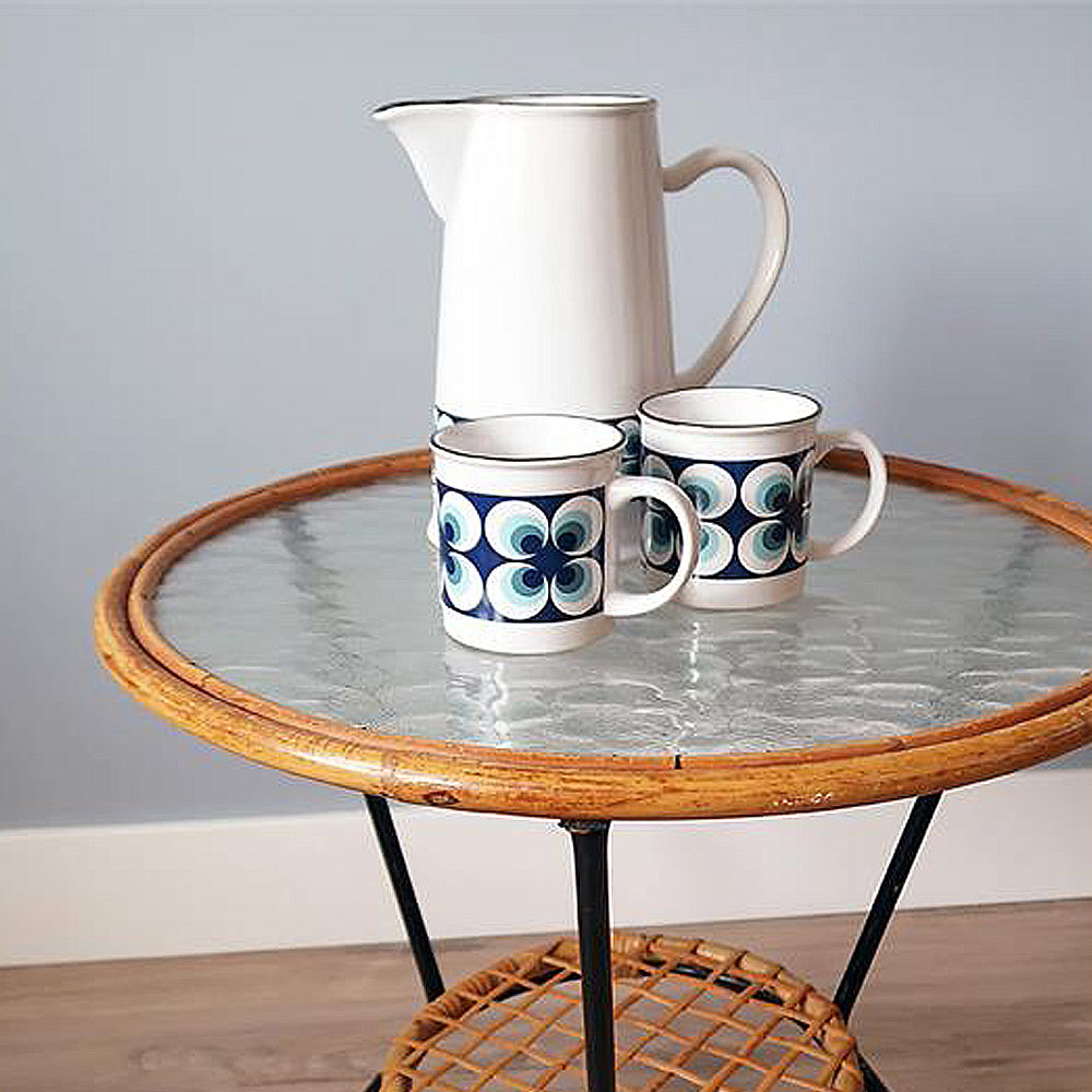 Retro waterkan 1.6 L ramona blue