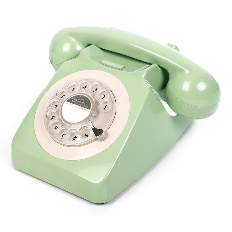 GPO 746 Draaischijf retro telefoon swedish green 