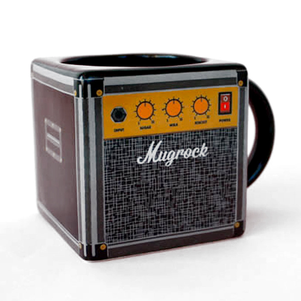 Gift Republic Retro Mugrock Mok Amplifier - Versterker 350 ml - De ultieme mok voor de Audio Freak!