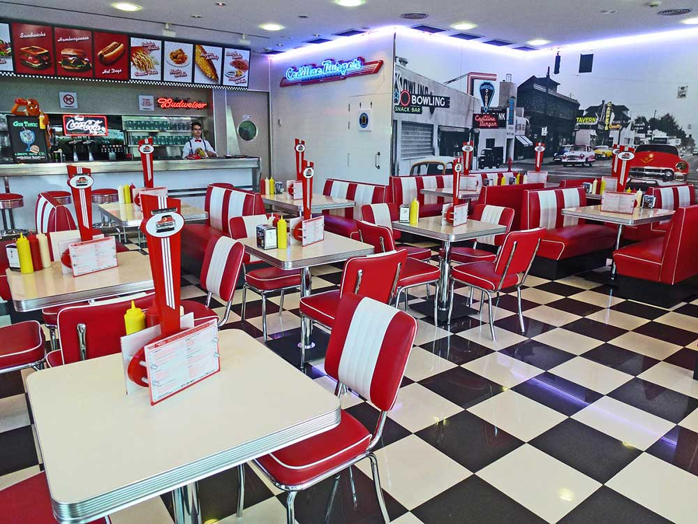 Bel Air Retro Eetkamerstoel CO-24 Rood