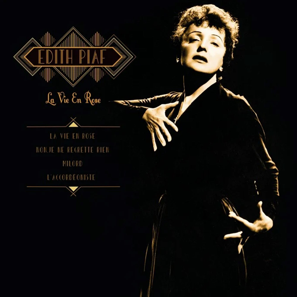 Edith Piaf - La Vie En Rose LP