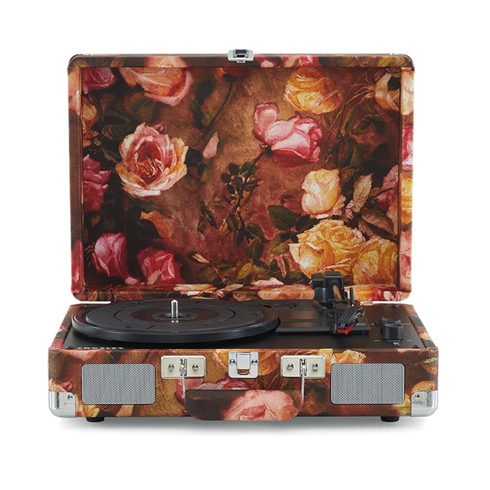 Crosley Cruiser deluxe platenspeler floral dark 
