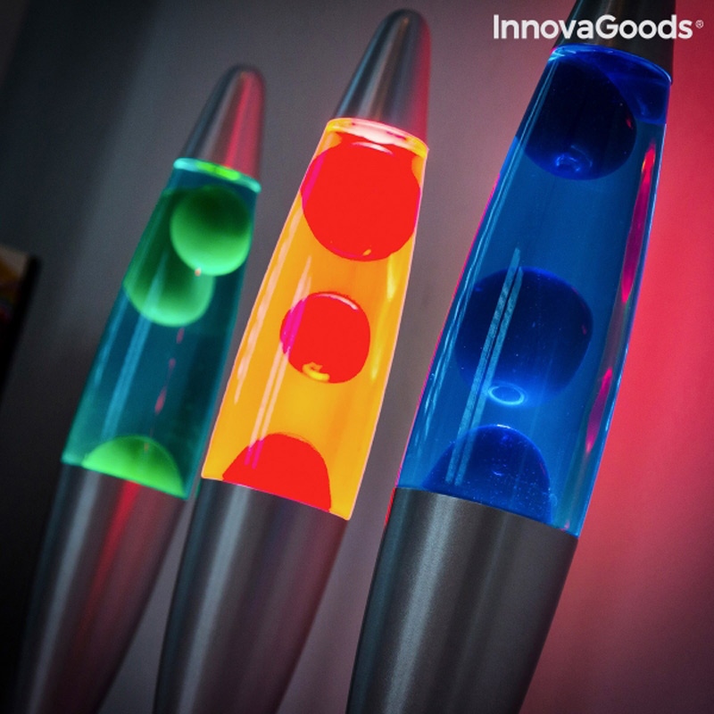 Lavalamp rood