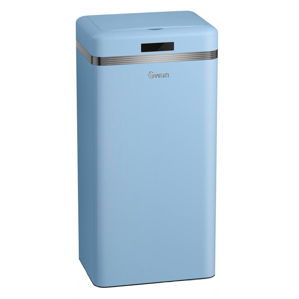 Swan Sensor Prullenbak 45 L Sky Blue