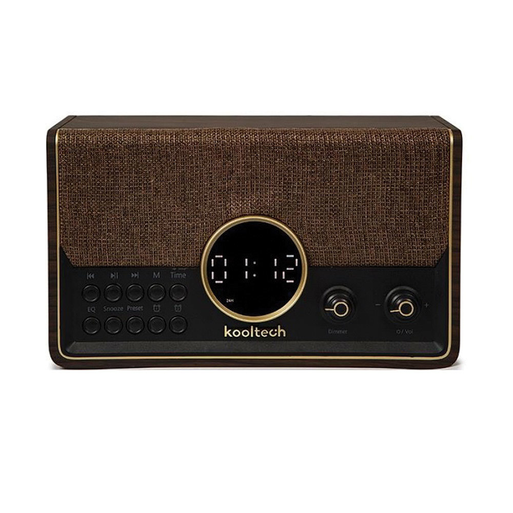 KoolTech House Retro radio AM FM Bluetooth Bruin