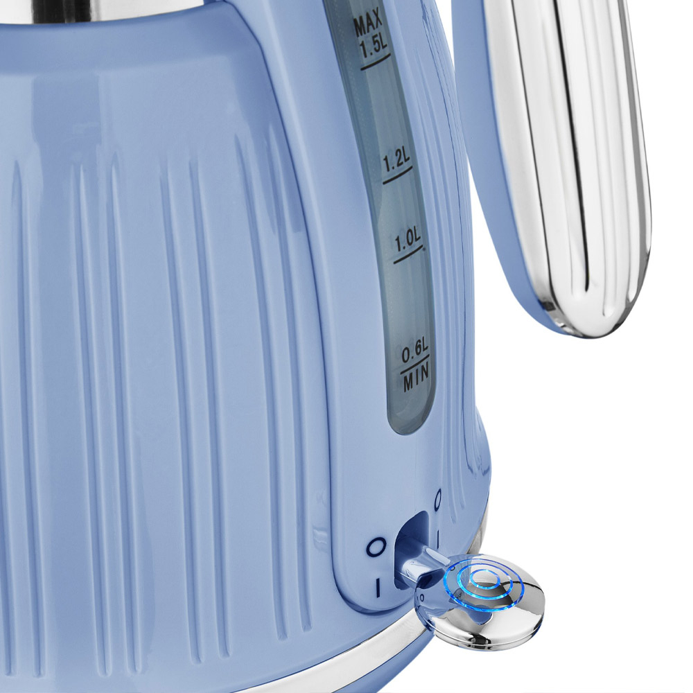 Swan SK31040BLN Retro Waterkoker 1.5 Liter Blauw