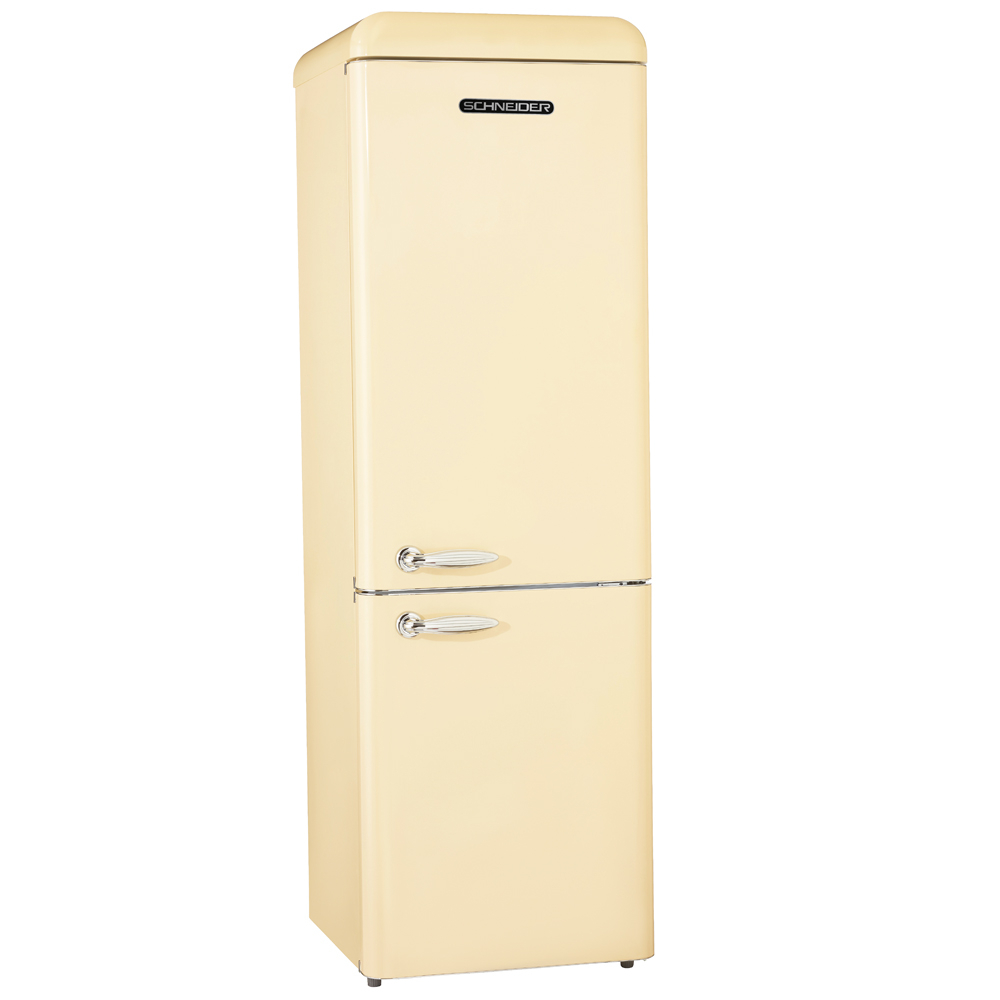 Schneider SCCB 250 V Retro Koelkast Creme