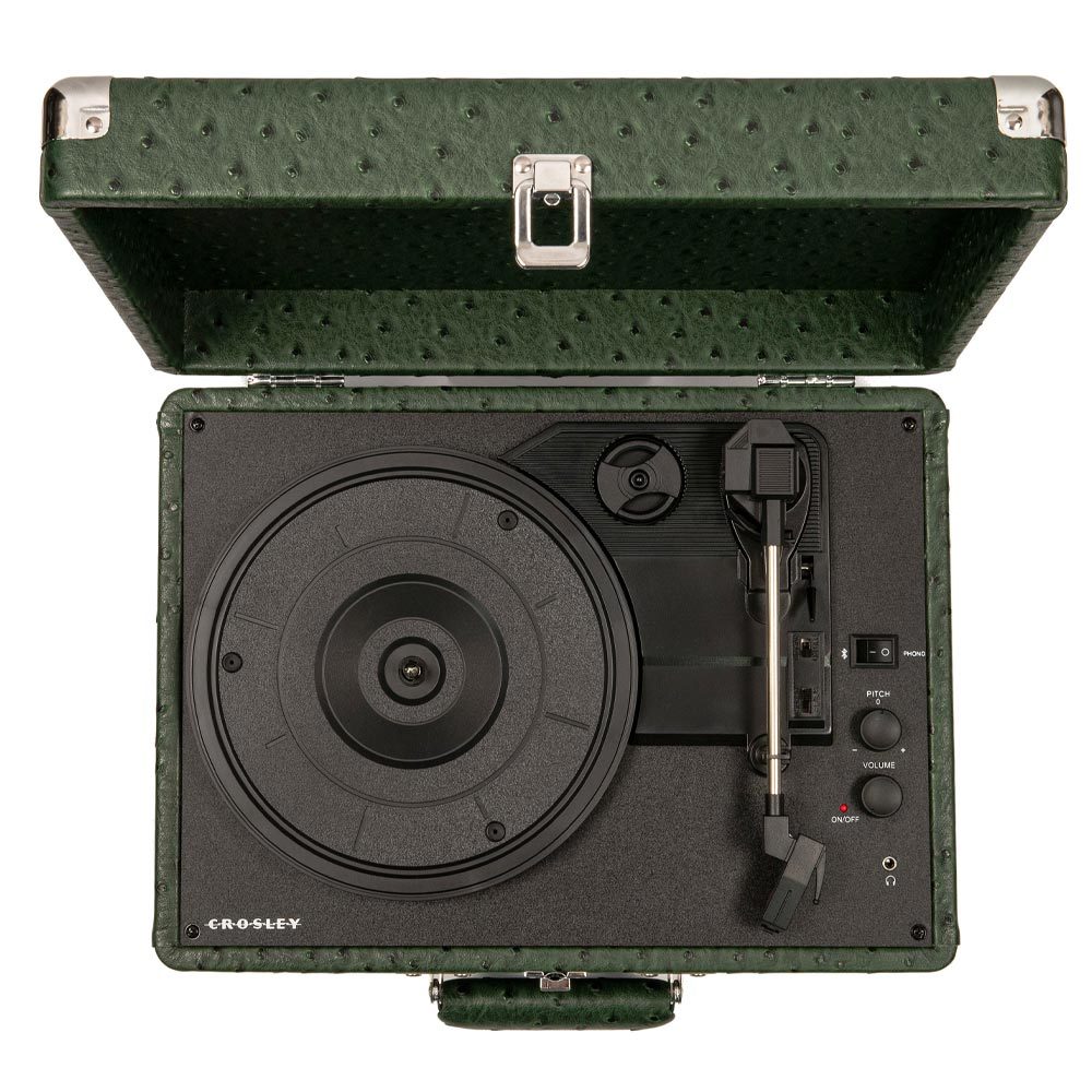 Crosley Cruiser Deluxe platenspeler Ostrisch Green