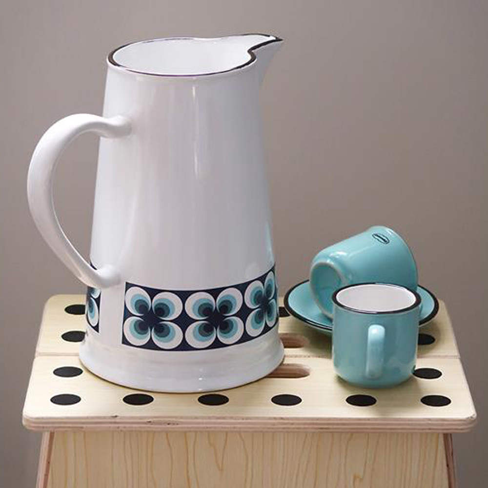 Retro waterkan 1.6 L ramona blue