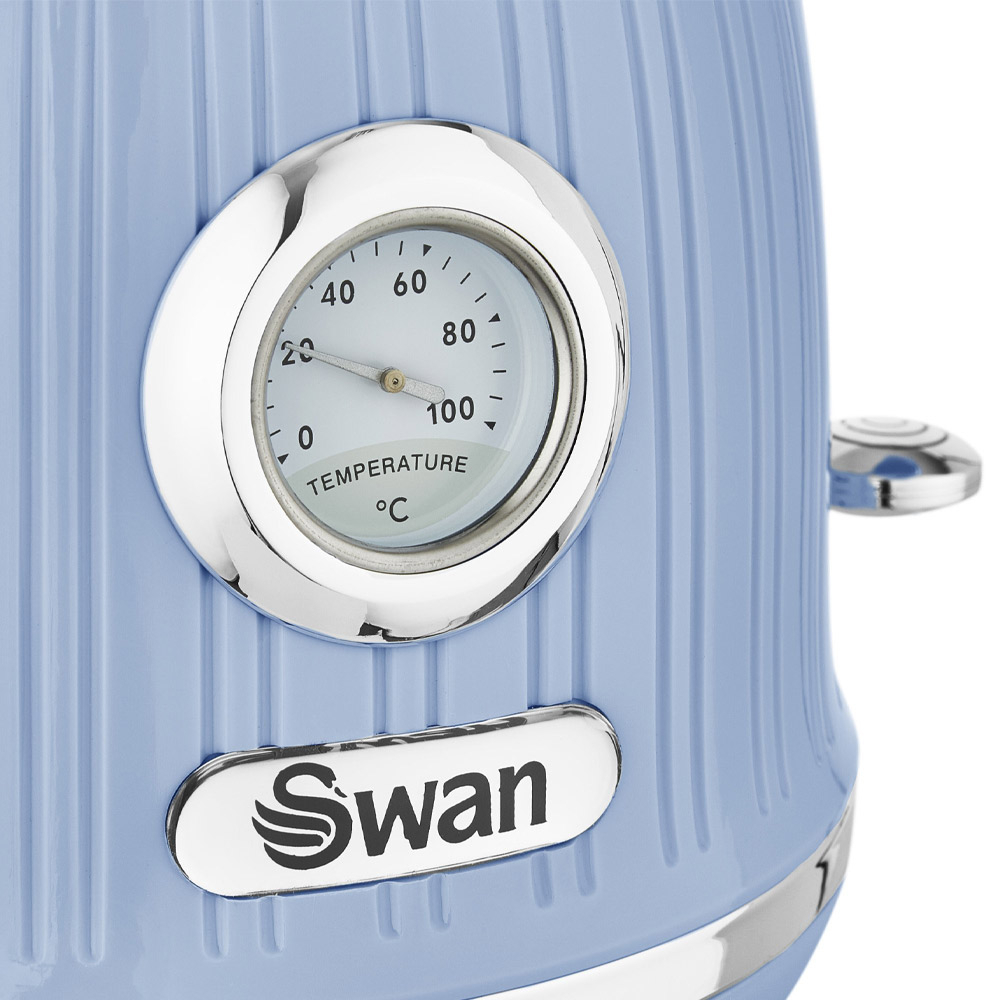 Swan SK31040BLN Retro Waterkoker 1.5 Liter Blauw