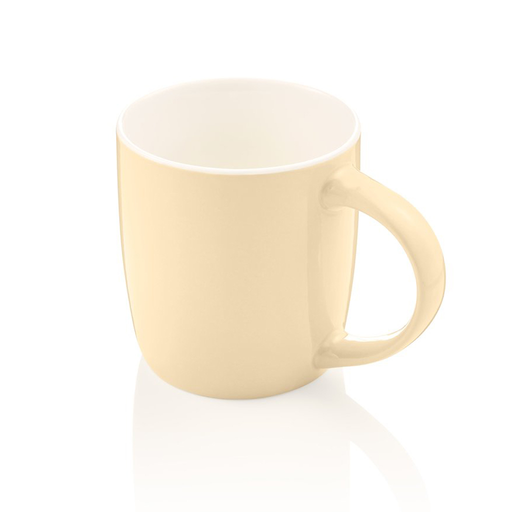 Retro mokken set van 4 creme