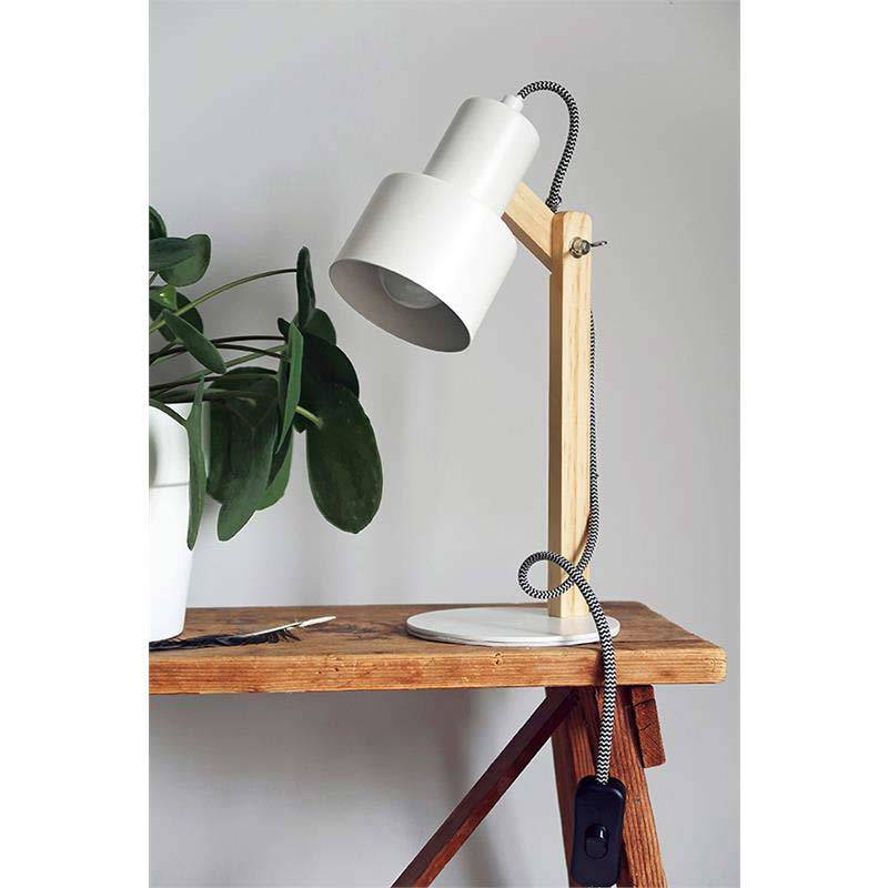Retro bureaulamp mat wit