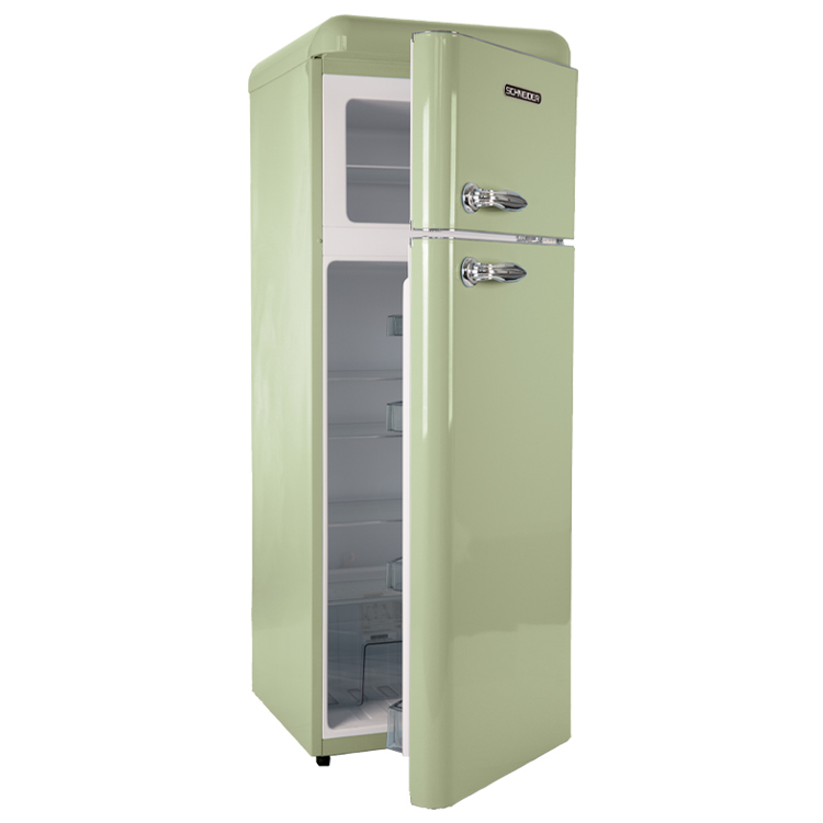 Schneider SCCD208 V Retro Koelkast Groen