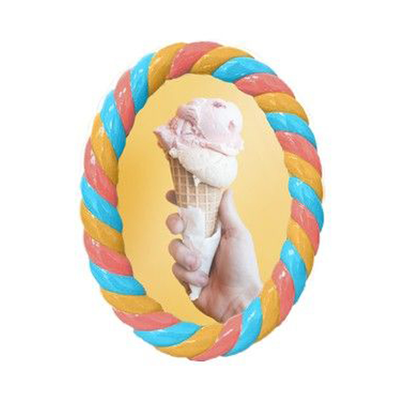 Retro woondecoratie met snoepdesign