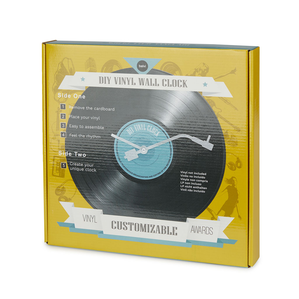 LP Wandklok soundtracks DIY