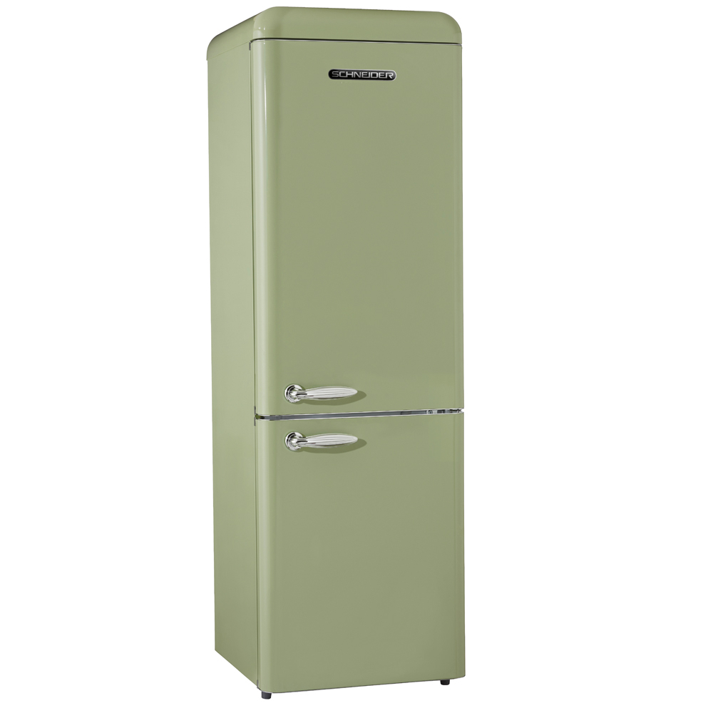 Schneider SCCB 250 V2  Retro Koelkast Groen