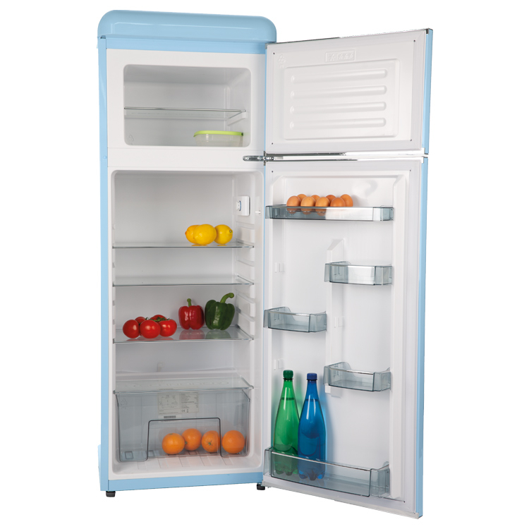 Schneider SCDD 208 V Retro Koelkast Light Blue