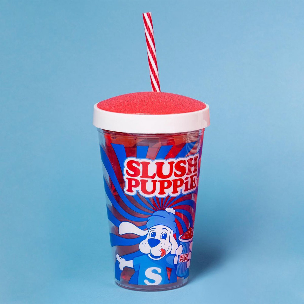 Fizz Slush Puppy To-Go Beker met Rietje