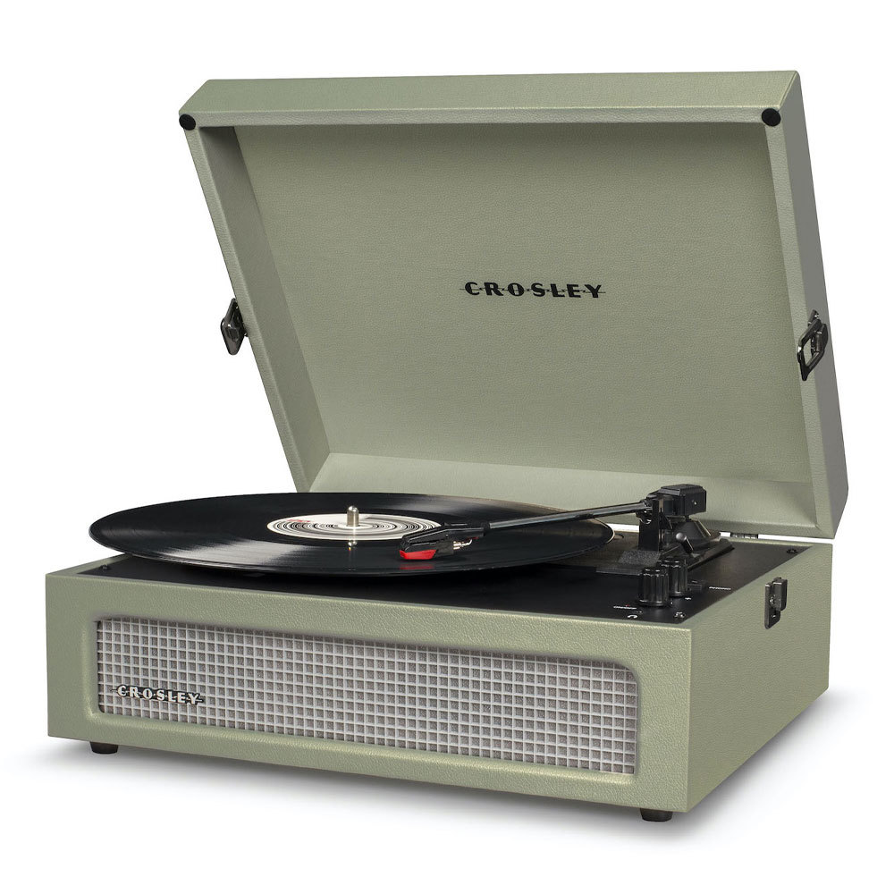 Crosley Voyager Retro Platenspeler Sage
