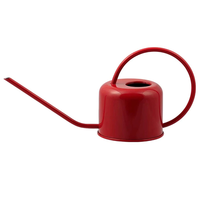 Retro binnengieter 0.9 liter rood