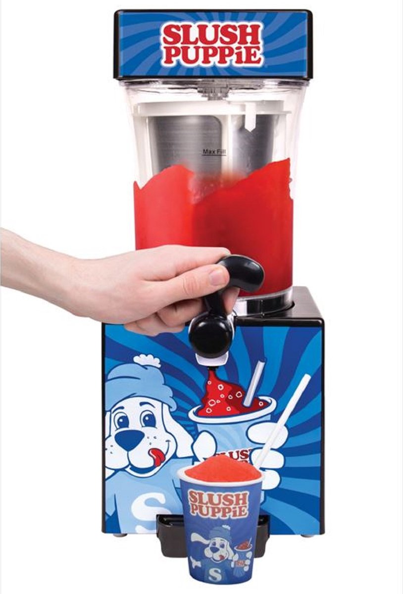 Slush Puppy machine blauw