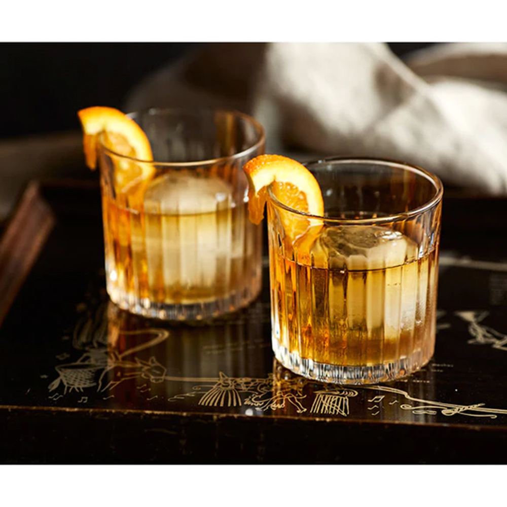 Gentlemens Hardware The Whisky Lover's Kit - Set van 2 luxe whiskyglazen en 2 granieten whisky stenen