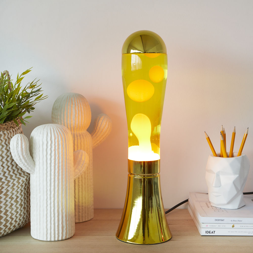 Balvi retro lavalamp - magma oranje lava 
