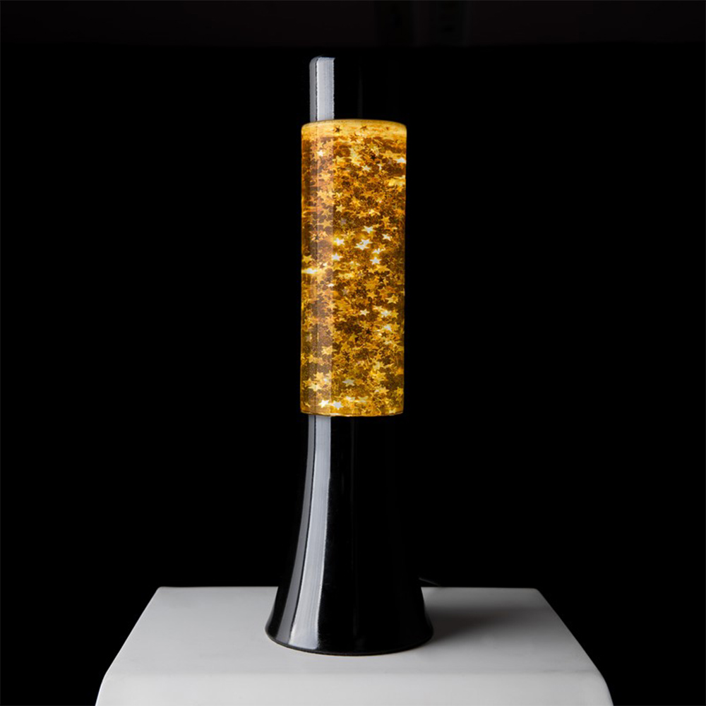 Mini lavalamp golden lava