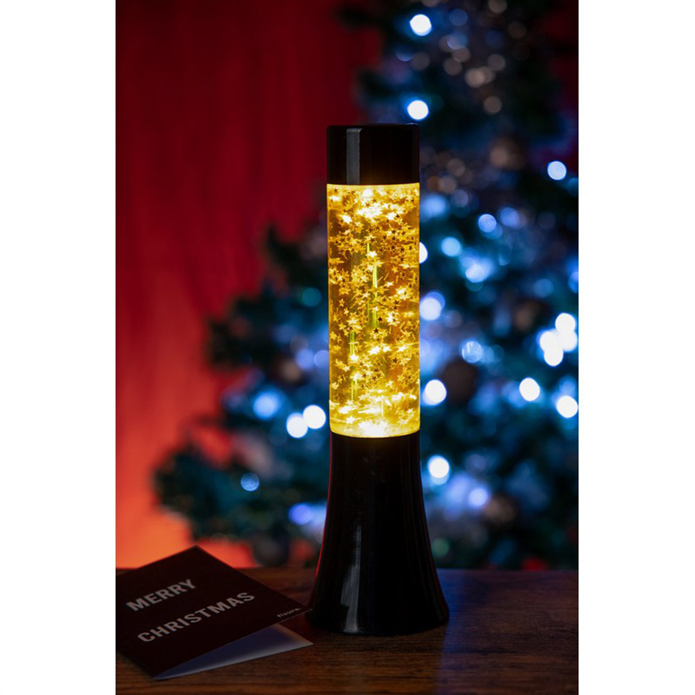 Mini lavalamp golden lava