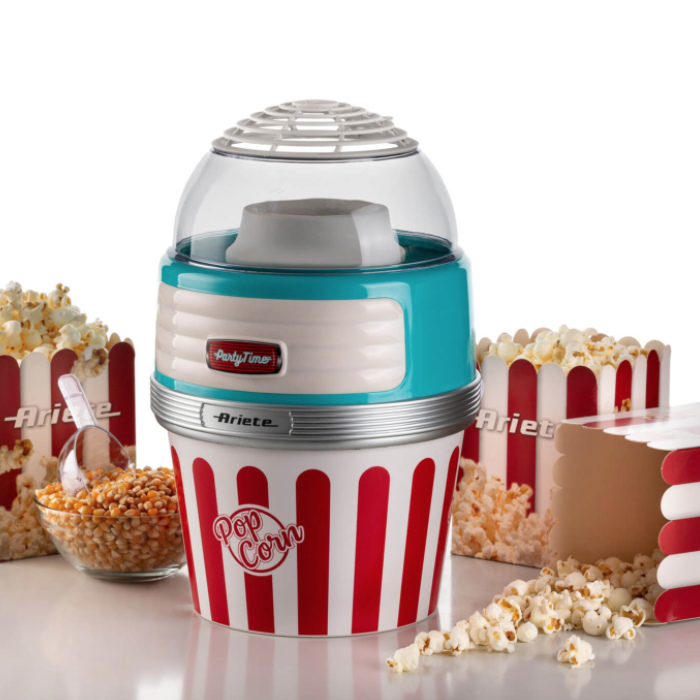 Ariete Popcorn Machine XL Party Time Blauw
