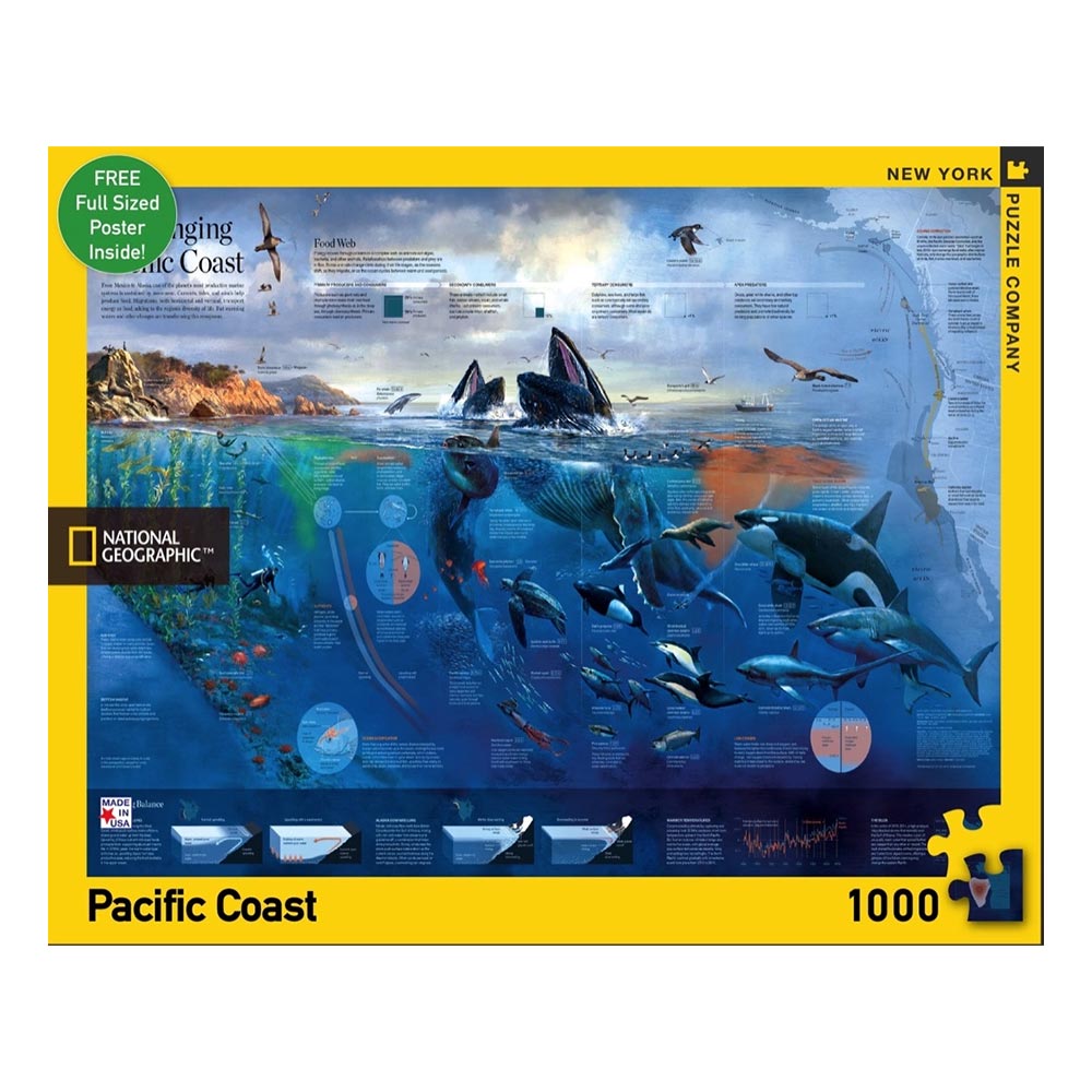 Pacific Coast 1000-delige puzzel