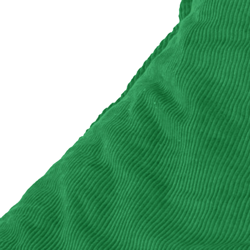 Zitzak stoel ribstof groen 100x80cm