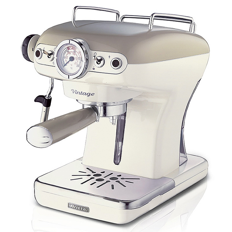 Ariete retro espressomachine vintage beige