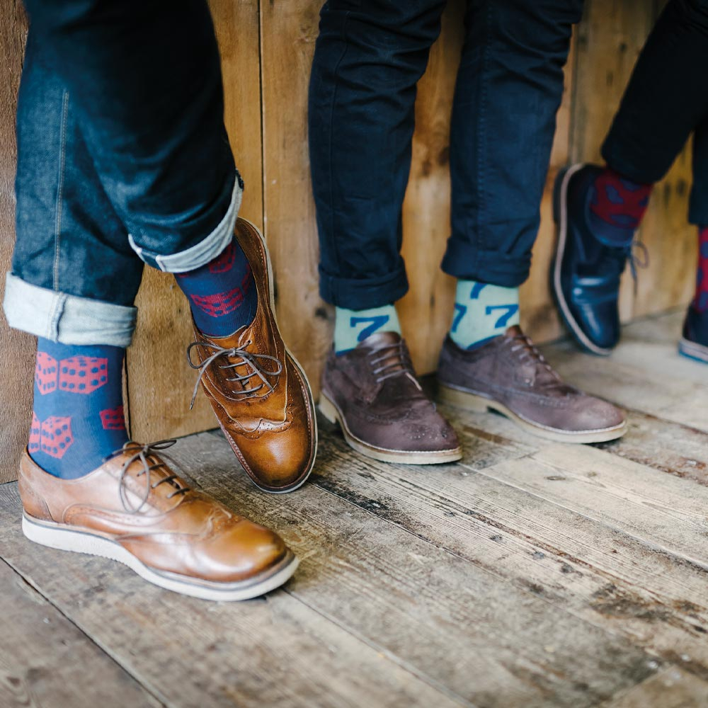 Retro lucky socks