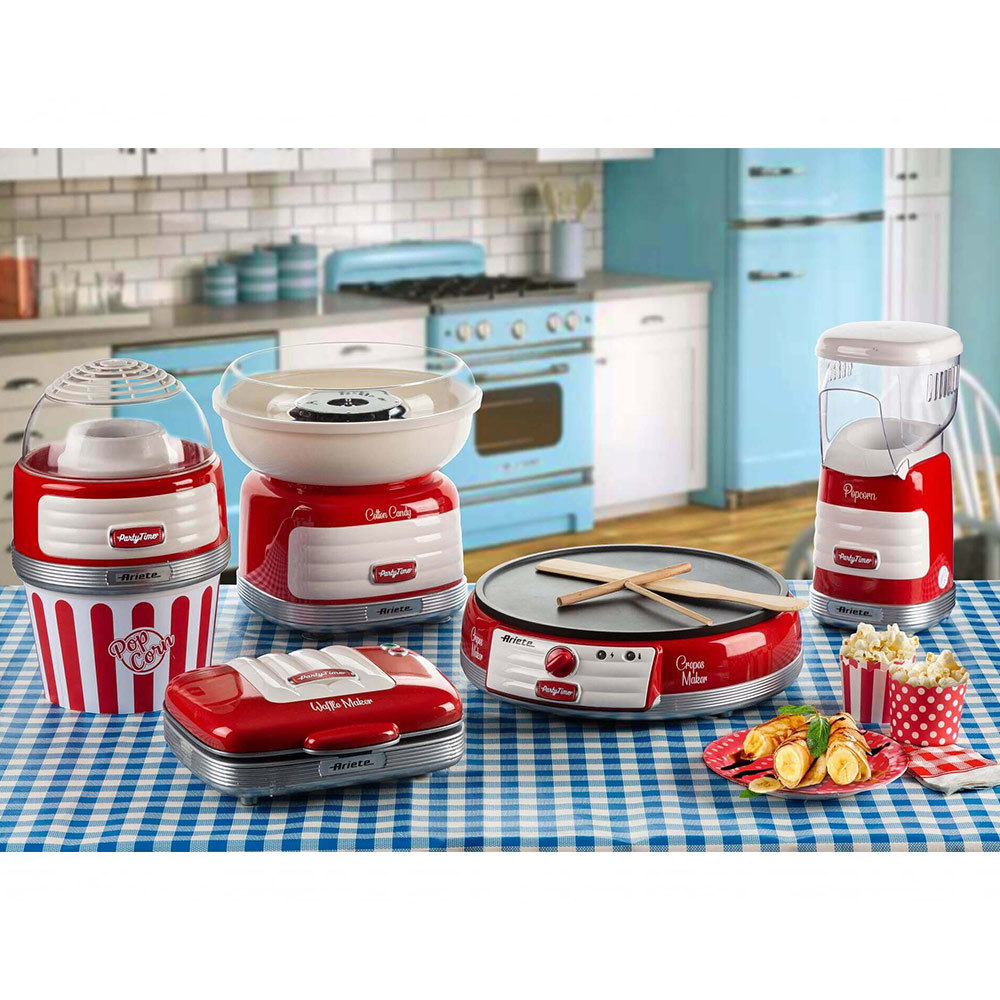 Wafelijzer rood