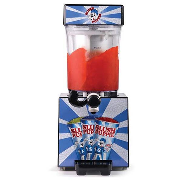 terras Blauw klok Slush Puppie machine kopen voor thuis?