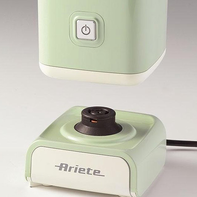 Ariete retro melkopschuimer - vintage groen