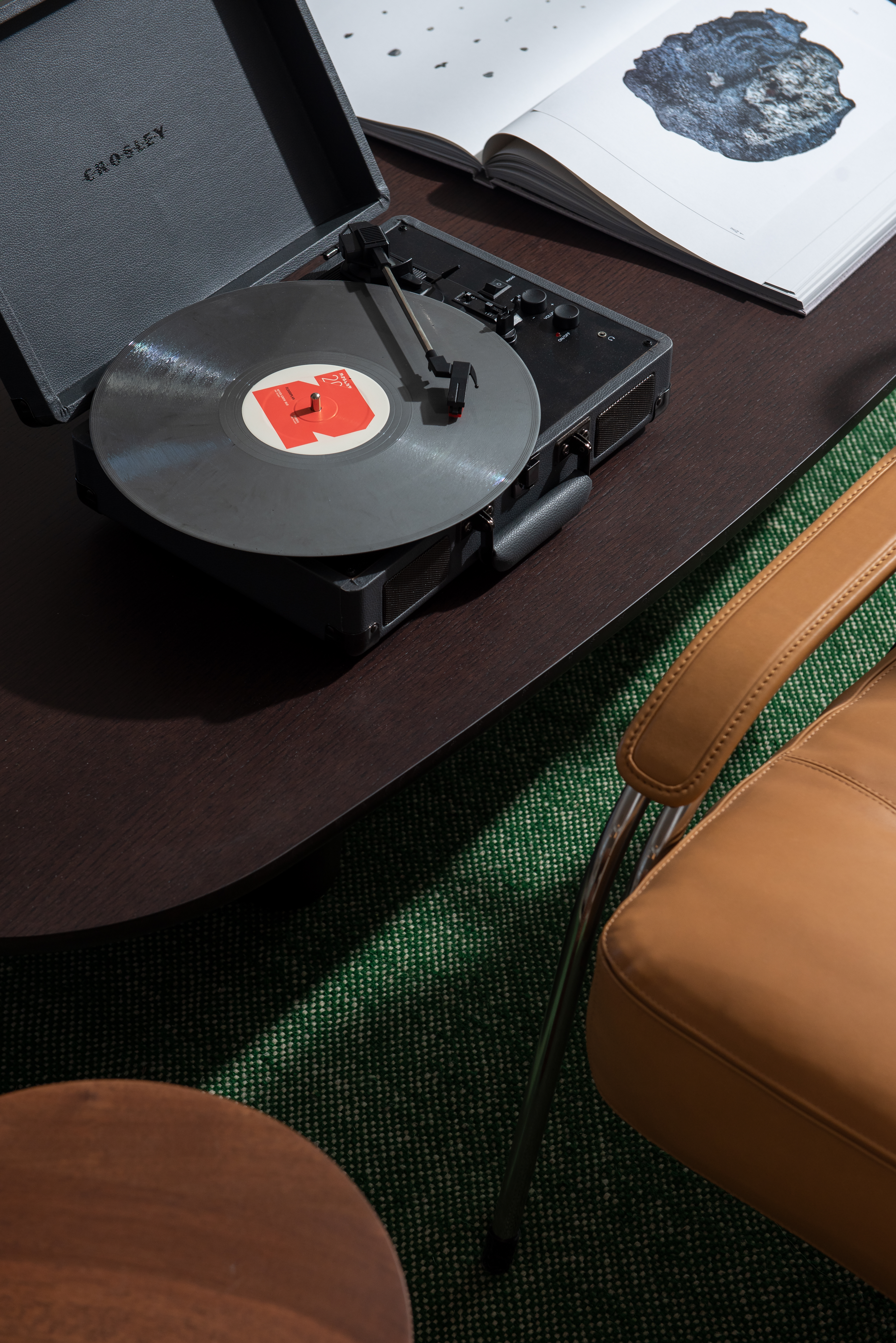 Crosley Cruiser Deluxe platenspeler Slate