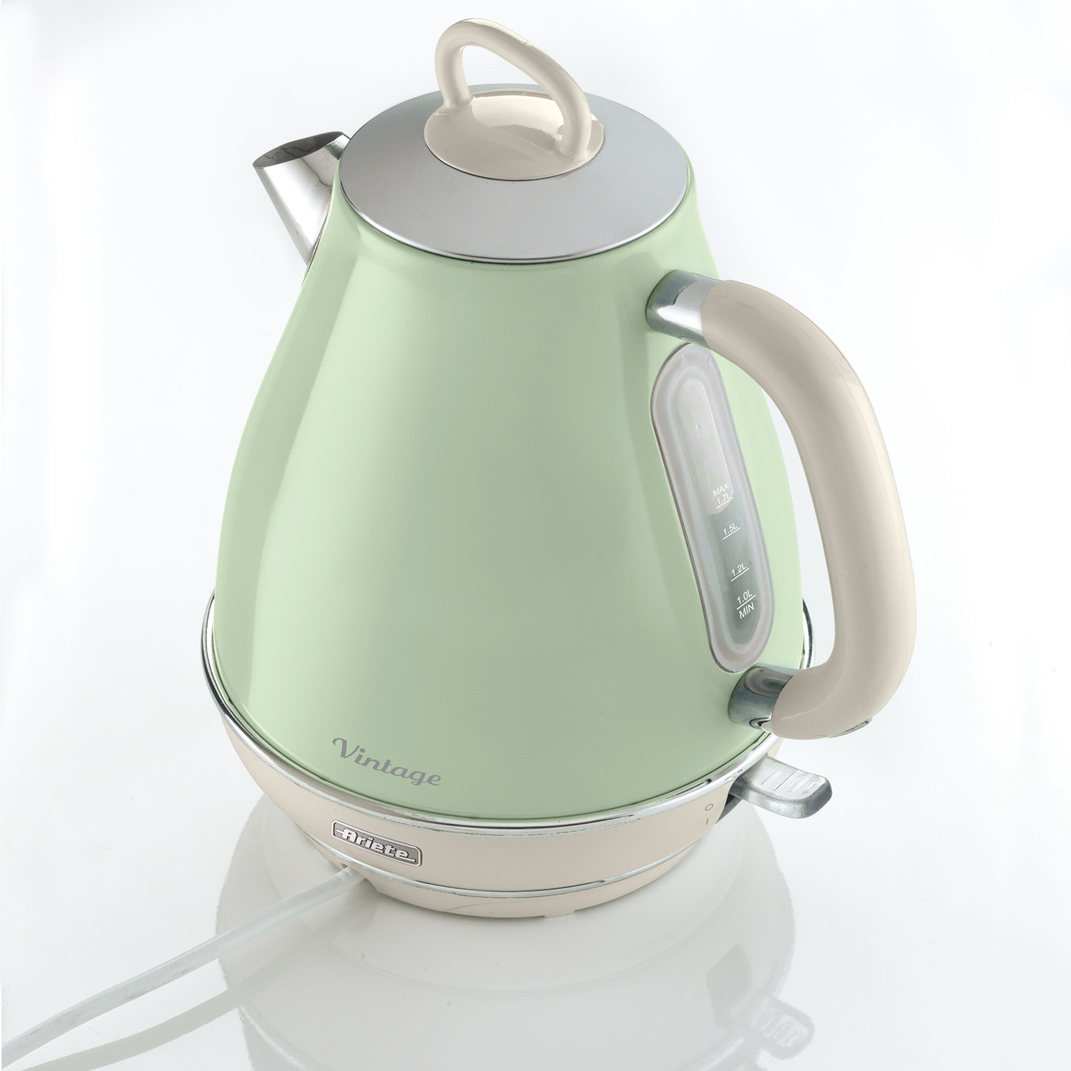 Ariete retro waterkoker 1.7 L groen