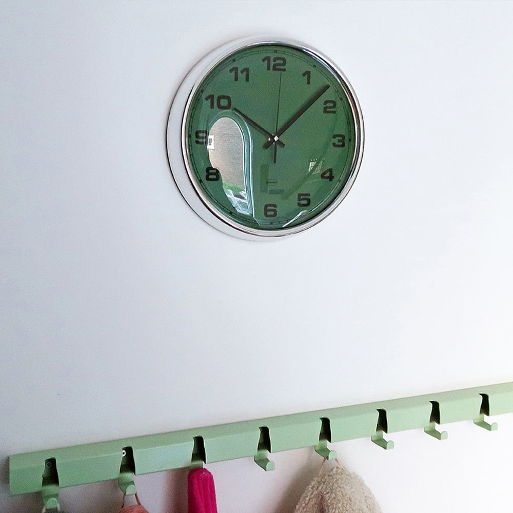 Cabanaz Retro Wandklok Pine Green