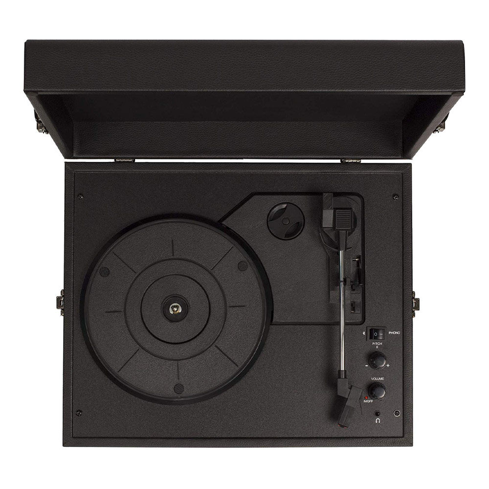 Crosley Voyager Retro Platenspeler Zwart