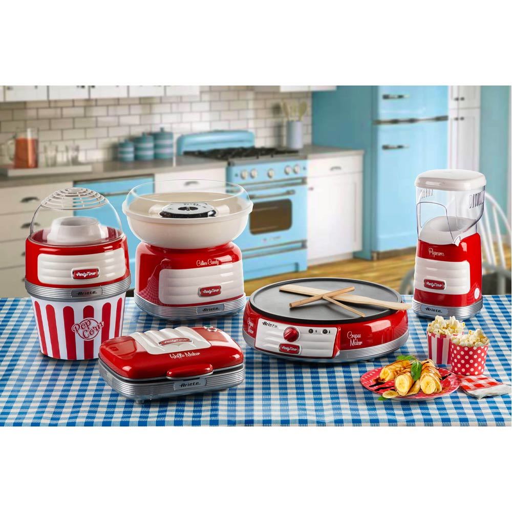 Ariete Crepe & Pannenkoek Maker Party Time Rood